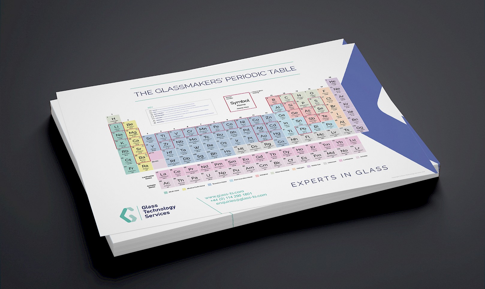 Digital edition of glassmakers’ periodic table released following unprecedented demand