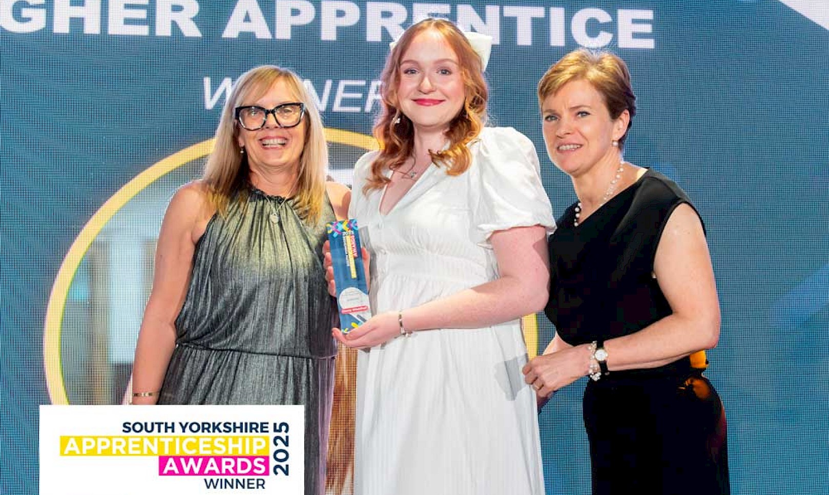Ebony Woodhall named Higher Apprentice of the Year at regional awards